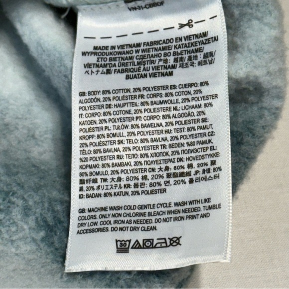 Vans Teal Tie-Dye Hoodie - Picture 5 of 10